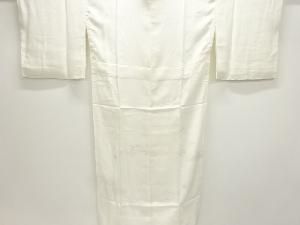 未使用品　寺院模様織出し単衣長襦袢